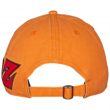 Dragon Ball Z Pigment Dye Embroidered Side Logo Adjustable Hat